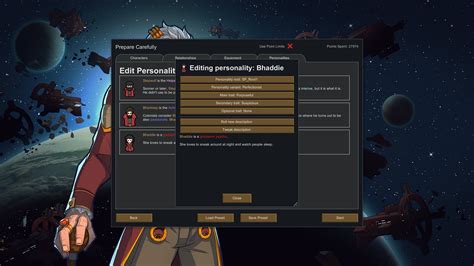 rimworld personality mod.